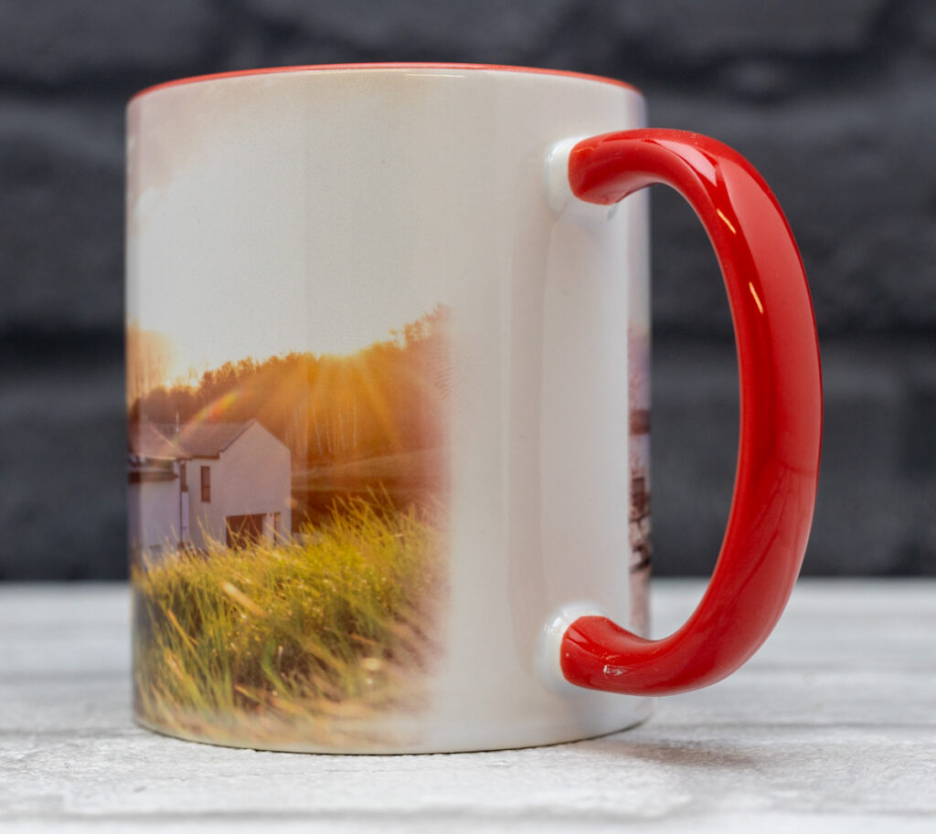 Sublimation Fehler : kein scharfe Kante