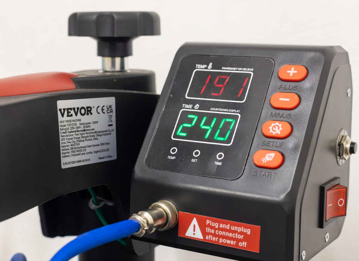 Temperatur bei der Sublimation